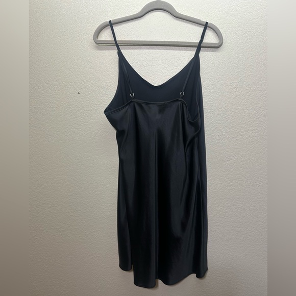 Mare Mare x Anthropologie Slip Satiny Sleeveless Sexy VNeck Mini Dress Romantic - Picture 3 of 4